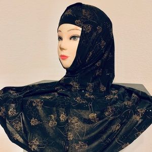 Women’s 2 pieces Hijab set, one size fits all